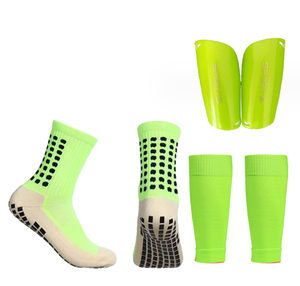 Compresión personalizada American Youth Shin Guard pierna cubierta hombres fútbol pantorrilla calcetines mangas con cubierta <span class=keywords><strong>de</strong></span> protección - Product Image 6