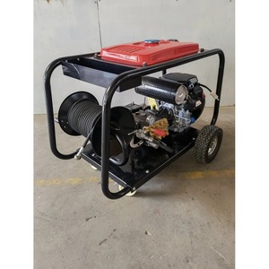 High Pressure Cleaner <b>Gasoline</b> Engine Driven 600 500 300 Model Heavy Duty Descaling Stripping Metal Coil - Product Image 1