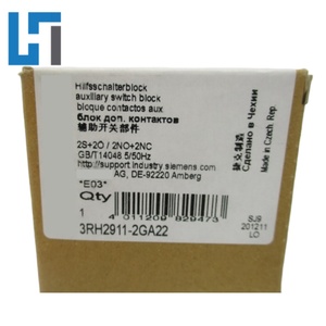 โมดูลสวิตช์เสริมแบบใหม่ 2NO+2NC 3RH2911-2GA22 ตัวควบคุมการเขียนโปรแกรม PLC 3RH29112GA22 มีสินค้าในสต็อก - Product Image 2