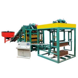 Harga Mesin Blok Semen Mesin Bata QT4-25 Membuat Blok Beton Otomatis - Product Image 4