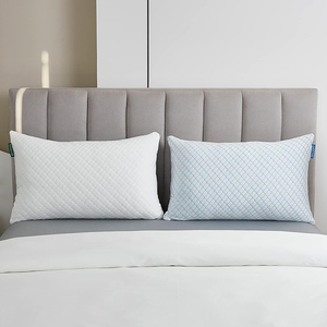 Oreillers A079 en mousse à mémoire de forme, ajustables, pour dormir sur le côté ou sur le dos, confortables et luxueux, avec gel rafraîchissant, pour dormeurs de qualité supérieure - Product Image 6