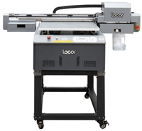 Imprimante UV à plat Locor Best Seller pour bouteilles, métal, bois, verre avec têtes I3200, I1600, XP600 en promotion