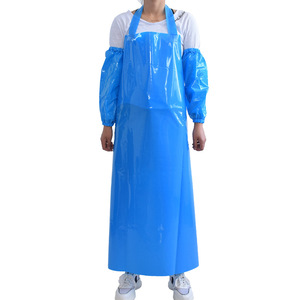 Tpu <b>Waterproof</b> <b>Apron</b> Solid Color Food Grade For Kitchen Use - Product Image 5