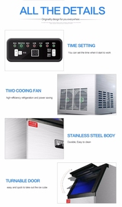 220 KG / Day Cube <strong>Ice</strong> <strong>Maker</strong> for Bars Food-Grade Cube <strong>Ice</strong> Machine - Product Image 6