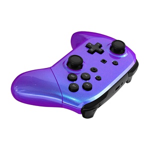 Coque de remplacement avant et arrière avec poignées octogonales pour manette Nintendo Switch Pro avec fonction Aim Assist - Product Image 6