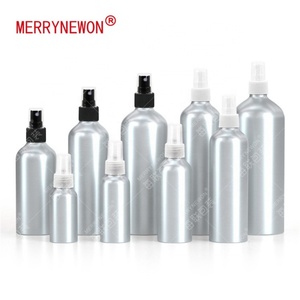 Flacon en aluminium cosmétique avec pompe pour parfum, huile essentielle, lotion, vaporisateur, 30 ml, 60 ml, 80 ml, 100 ml, 150 ml, 200 ml, 250 ml, 500 ml, 1000 ml - Product Image 1