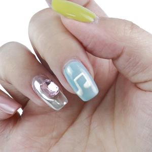 16 modèles de pochoirs pour nail art à l'<span class=keywords><strong>a</strong></span>érographe, autocollants pour des motifs amusants, décalcomanies pour <span class=keywords><strong>a</strong></span>érographe, ongles tendance, fournitures de manucure de salon - Product Image 5