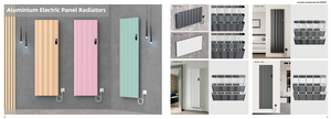 BODE Best-seller Radiateur électrique en aluminium Radiateur de chauffage central blanc - Product Image 5