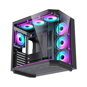 LOVINGCOOL 2026 Bonnes évaluations Boîtiers d'ordinateur <span class=keywords><strong>ATX</strong></span> les plus populaires Tours <span class=keywords><strong>PC</strong></span> Port ESata Boîtier de jeu Châssis USB2 Certifié EMC en usine - Product Image 2