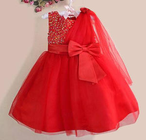 China Product Flower Child Performance Princess Wedding Children Baby Kids Girls Clothing Dress - Product Image 3