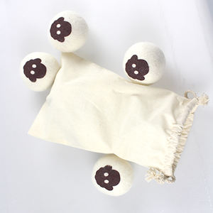 Boules de séchage en laine <span class=keywords><strong>bio</strong></span> pour tissus, douces et pratiques, boules de séchage en laine pour le linge, moelleuses, vente en gros, faites à la main, écologiques, naturelles - Product Image 5