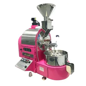 Yoshan 국내 경편한 카카오 커피 콩 로스트오븐 기계 1kg 2kg 굽기 팬 어두운 커피 굽기 묶는 벨트 기계