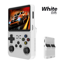 Console de jeu portable de poche R36s 64 Go avec système Linux, écran 3,5 pouces, console de jeu rétro portable