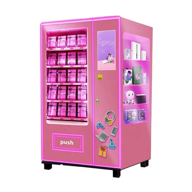 Direct Selling Machine Custom Composition Big Capacity Smart Vending Machine for Food and Drinks