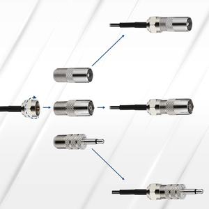 Récepteur de système de musique stéréo domestique avec <span class=keywords><strong>antenne</strong></span> <span class=keywords><strong>radio</strong></span> FM intérieure, connecteur SMA, longueur de câble de 3 m ou 5 m, <span class=keywords><strong>antenne</strong></span> TV - Product Image 3