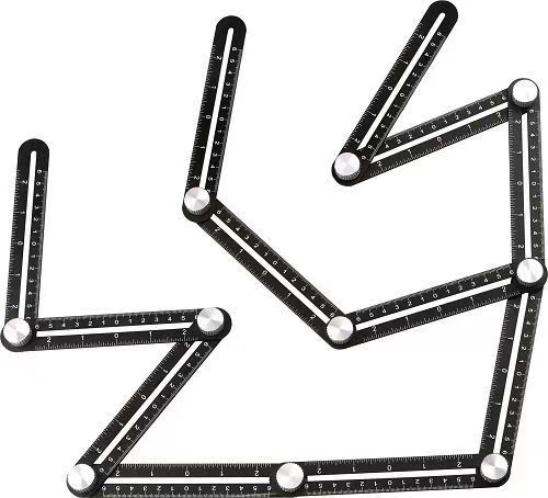 Алюминиевый сплав универсальный под разными углами с измерительной линейкой; 12 в поп упаковке, плитка открытия локатор