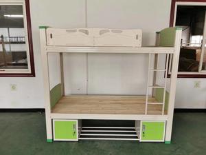 2024 vente chaude pas de vis dortoir adulte en acier lits superposés <span class=keywords><strong>auberge</strong></span> en métal lits superposés - Product Image 3