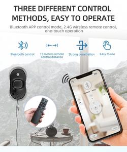 Robot de nettoyage de vitres électrique automatique, double pulvérisation d'eau, télécommande pour application, 3 modes, navigation intelligente pour hôtel - Product Image 6