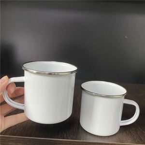 Mug à café 11 oz en émail, en grès, avec poignée, pour sublimation et impression par transfert thermique - Product Image 3