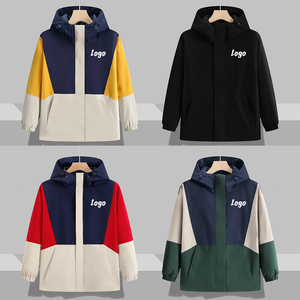 Chaqueta Deportiva con Capucha y Cremallera para Hombre, de Poliéster de Secado Rápido, en Existencia - Product Image 5