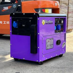 Nhà Máy Trực Tiếp Bán Siêu Máy Phát Điện Diesel Hộ Gia Đình Di Động Xăng LPG Biến Tần Máy Phát Điện 5KW 5KVA 8KW 10KVA 110V 220V 380V 50/60 - Product Image 1