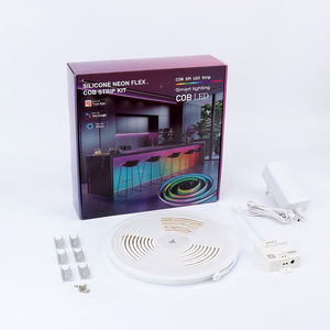 Kit Luci a Striscia <span class=keywords><strong>LED</strong></span> COB RGB Multicolore Subacquee di Alta Qualità, 24V, 5 Metri, Impermeabili, Dimmerabili, del Produttore - Product Image 1