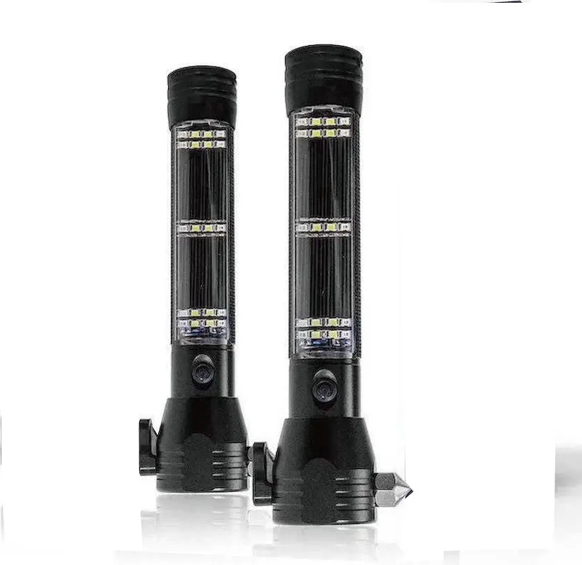 powerbank police waterproof flat black light flashlight pens flashlights with torch for head men