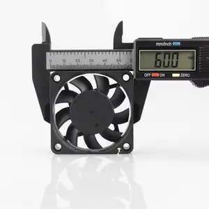 6015 5V 12V 24V Axial Flow Fan 60x60x15mm Dc Brushless Cooling Fan