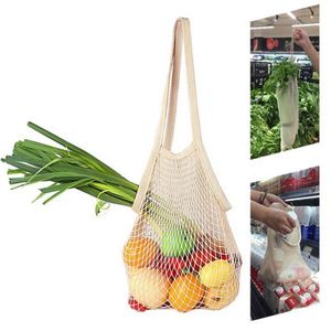 Ecology Fruit Supermarket Reusable Cotton Mesh Grocery Cotton <b>String</b> <b>Bag</b> Net Shopping <b>Bags</b> Mesh <b>Bags</b> - Product Image 1