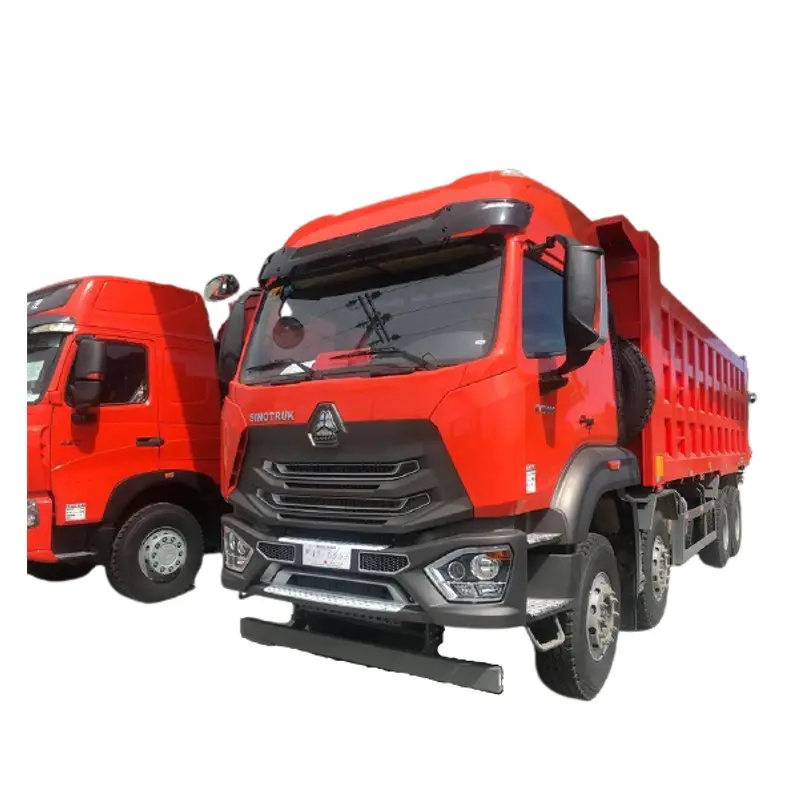 חדש לגמרי Sinotruk HOWO-N7 8x4 מכירה לוהטת 50 טון אפריקה טיפר howo dump משאית 8x4 עם מחיר נמוך