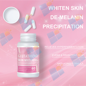 SUNI OEM ODM Private Label Bulk Vegan Halal Glutathione Huidverlichtende Capsules Supplement <span class=keywords><strong>L-Glutathione</strong></span> Capsules voor Volwassenen - Product Image 3