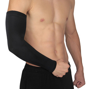 Protector de Codo para Baloncesto, Neopreno Antideslizante, Transpirable, Protección Deportiva de Manga Larga para Ciclismo, Tenis, Fútbol - Product Image 2