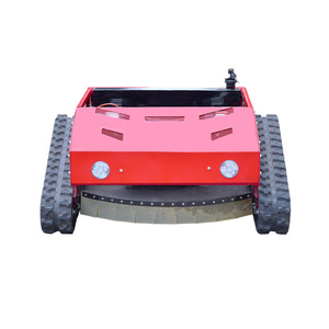 Automatic Remote Control Mower Lawn Trimming Machine Orchard Weed Track Weeding Machine Factory Remote Control Operation - Product Image 5