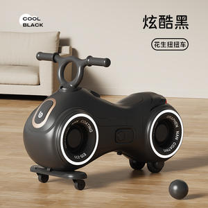 Sıcak satış çocuk fıstık Twister araba/açık oyuncak çocuk ışık anti-rollover salıncak araba binmek araba - Product Image 6