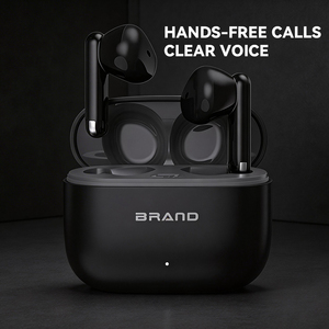 G13-H TWS wireless earbuds, semi-in-ear design, ENC noise cancelling, HiFi stereo sound - Product Image 5