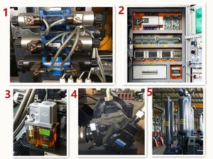 Machine de moulage par injection à chambre froide pour aluminium de 80 tonnes avec moteur, pompe PLC et roulement, économe en énergie, bon prix - Product Image 3