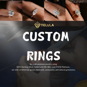 맞춤형 2캐럿 VS1 VS2 오벌컷 IGI 인증 합성 다이아몬드 반지 9k 10k 14k 금 실험실 재배 다이아몬드 반지 - Product Image 6