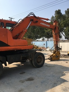 รถขุดล้อ DH140 Doosan รถขุด DH150มือสอง DX140W-7 DH140 DX60W - Product Image 6