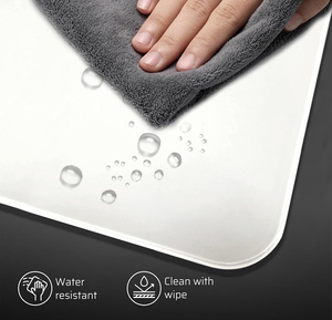 Chuyên nghiệp Esport siêu mịn kính cường lực chuột <span class=keywords><strong>Pad</strong></span> cứng chơi game với chống trượt kiểm soát tốc độ hàng đầu Bề mặt vi khắc - Product Image 4