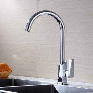 Grifo de Cocina Vertical de Agua Fría Morning Dew, Instalación Fácil en 4 Puntos, Grifo para Fregadero de Verduras - Product Image 4