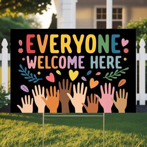 Cost-Effective UV Protected <b>Custom</b> Print Waterproof UV Resistant Fade Proof Heavy Duty Yard Sign for Local Gatherings and Events - Product Image 1