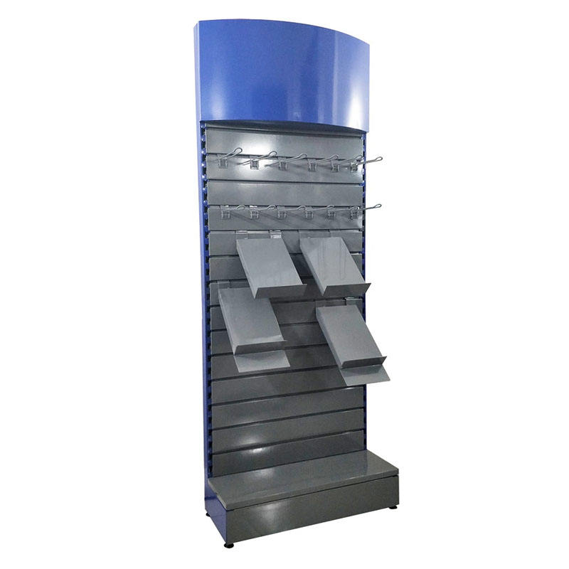 Espositore a parete con listelli 6