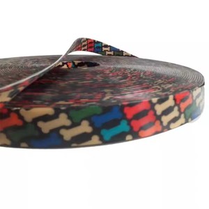 Tiras reflectantes duraderas suaves de alta calidad NiBao, correas de nailon recubiertas de <span class=keywords><strong>TPU</strong></span> para correa de <span class=keywords><strong>collar</strong></span> de perro y producto de caballo - Product Image 5