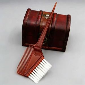 Brosse peigne professionnelle pour coloration capillaire, pour cheveux doux, huile capillaire, teinture, crème capillaire, peigne applicateur, outil spécial pour salon de coiffure - Product Image 4