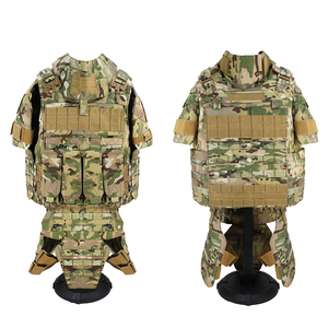 Chaleco Táctico de Protección Corporal Completa, Resistente a Puñaladas, con Sistema Molle, para Combate - Product Image 1