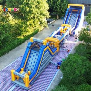 <span class=keywords><strong>Location</strong></span> de <span class=keywords><strong>parcours</strong></span> d'obstacles de 87 pieds, grande structure <span class=keywords><strong>gonflable</strong></span> extérieure, aire de jeux <span class=keywords><strong>gonflable</strong></span> 3 en 1 avec toboggan - Product Image 3