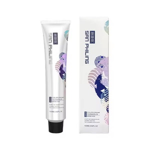 Tinta per Capelli <span class=keywords><strong>Senza</strong></span> <span class=keywords><strong>Ammoniaca</strong></span> e PPD, Crema <span class=keywords><strong>Colorante</strong></span> OEM Private Label di Grado Premium con Erbe e Cheratina, Copre i Capelli Grigi, 100ml, Permanente da Salone - Product Image 5