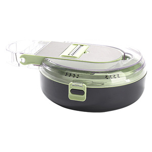 Cortador de verduras redondo de plástico multifuncional diez en uno para Manual de cocina para herramienta de drenaje transfronterizo de <span class=keywords><strong>Amazon</strong></span> - Product Image 5