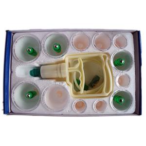 Haute qualité Hijama ventouse Cullulite masseur 12 pièces ventouses Machine vide ventouses thérapie ensemble - Product Image 4