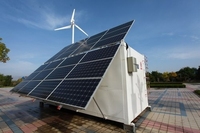 W-TEL Solaire Puissance Équipements de Télécommunications IP66 Protection Extérieure Armoire Électrique avec Le Prix Concurrentiel